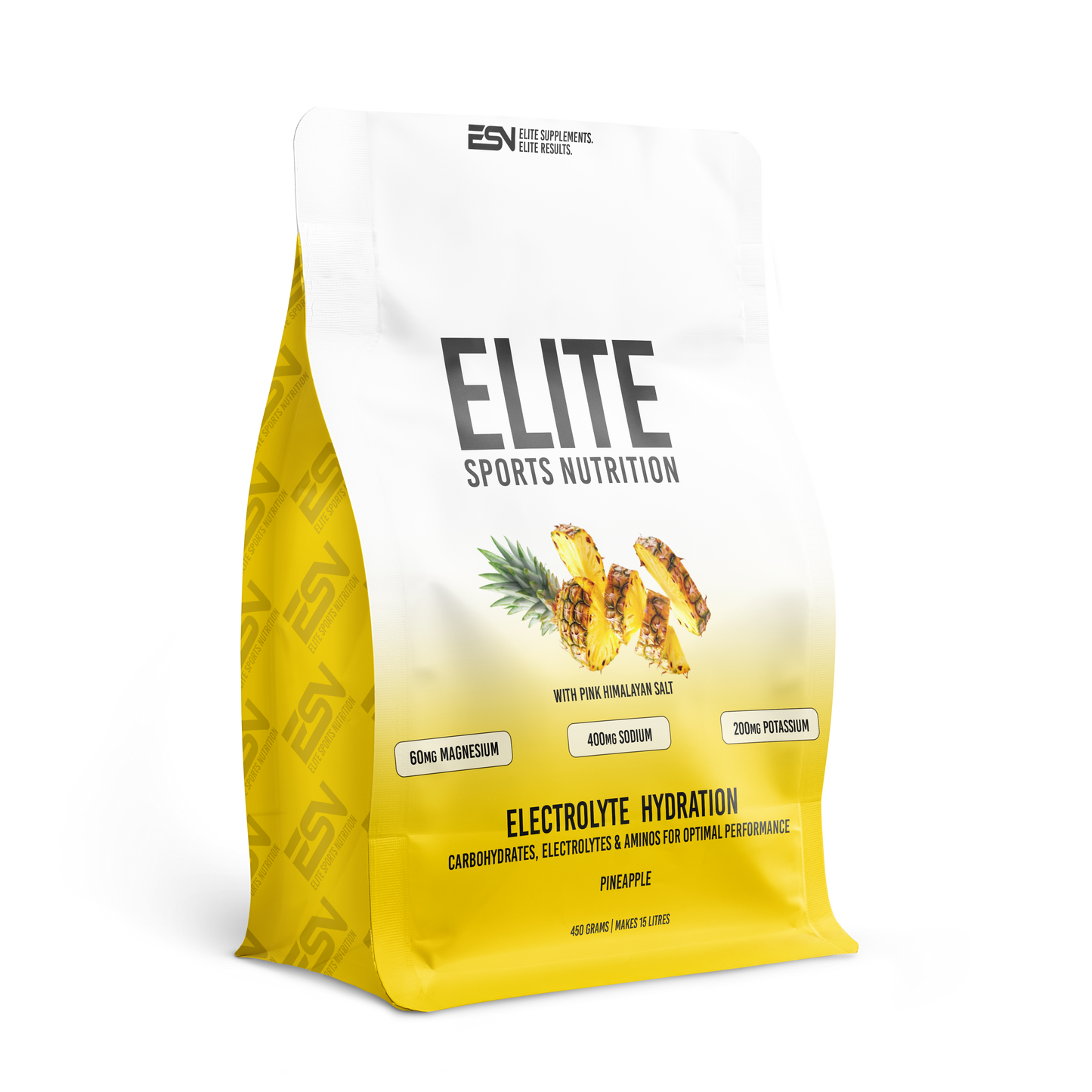 Elite Electrolyte Hydration, Pineapple 450g