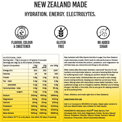 Elite Electrolyte Hydration, Pineapple 450g